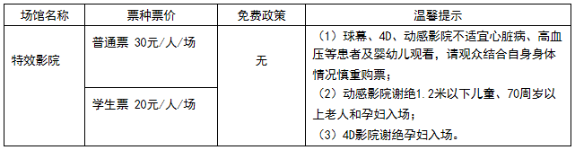 2019中国科技馆门票+特效电影时间+游玩项目