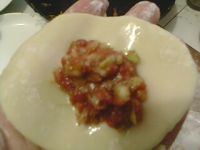 猪肉大葱水饺的做法步骤7
