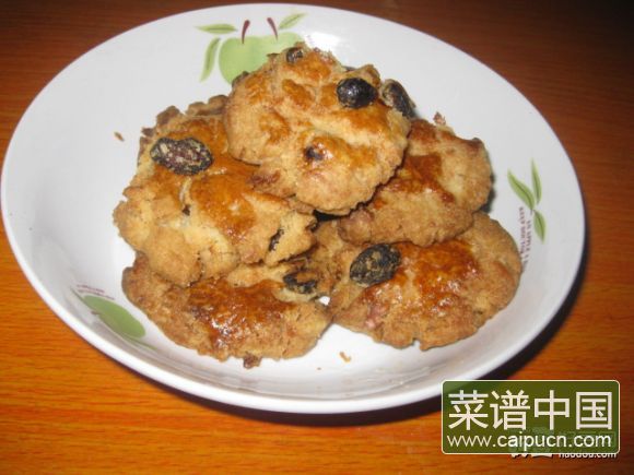 葡萄干桃酥