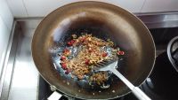 肉末榄菜芥兰叶的做法步骤5