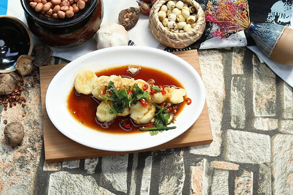 浇汁日本豆腐的做法 怎么做浇汁日本豆腐