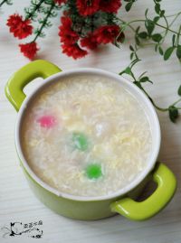 酒酿彩圆的做法步骤9