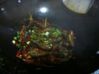 香辣泥鳅的做法步骤11
