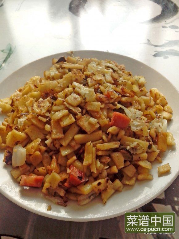 炒鸡蛋饼