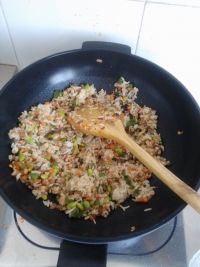 日式蒲公英蛋包饭的做法步骤10