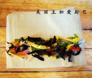素蒸五彩豆皮卷的做法步骤4