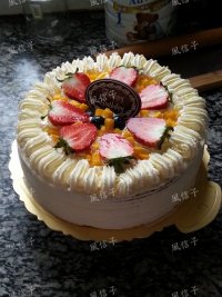 水果生日蛋糕的做法步骤9