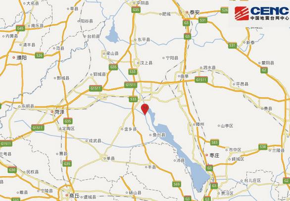 山东济宁3.1级地震最新消息 山东济宁是地震带吗