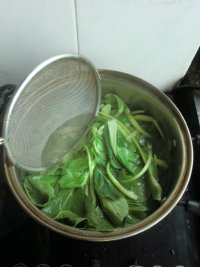 香菇青菜水煎包的做法步骤3