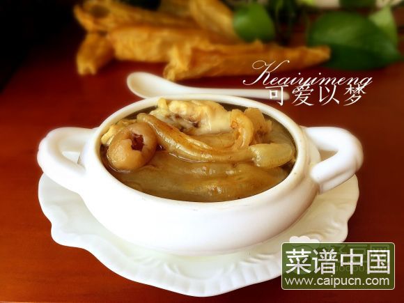 鱼胶炖鸡汤