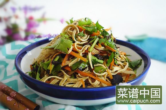 橄榄菜拌豆皮