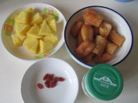 菠萝油条虾的做法步骤9