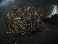 五花肉炒蕨菜的做法步骤12