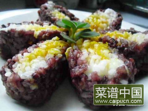 黑米寿司花