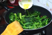 芥兰腊味的做法步骤4