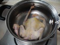 发菜鸽子汤的做法步骤4
