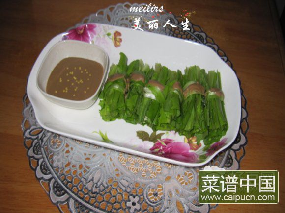 麻酱油麦菜