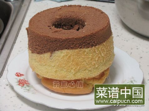 双色戚风蛋糕