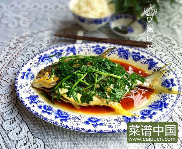 清蒸鲳鱼