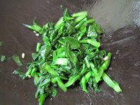 清炒芥兰的做法步骤5
