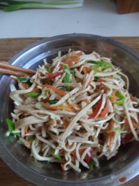 胡萝卜拌豆腐丝的做法步骤8