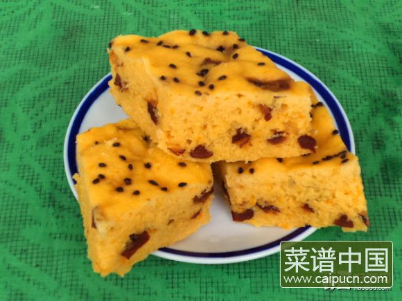 南瓜枣糕