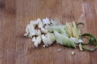 海参青豆煲仔饭的做法步骤15