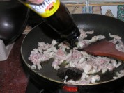 青椒炒肉丝的做法步骤4