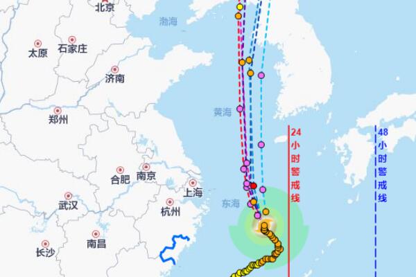 山东台风最新消息2020 台风“巴威”26日上午或将在山东半岛一带沿海登陆