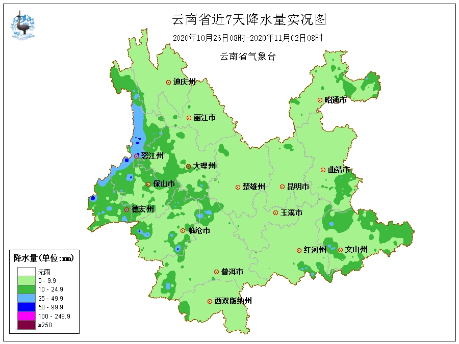 本周我省多降温降雨天气