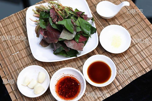 凉拌鱼腥草的做法 鱼腥草怎么凉拌吃
