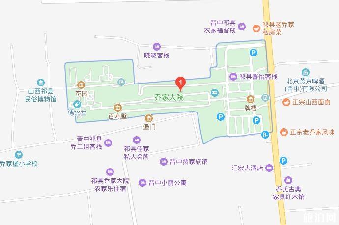 乔家大院停车费多少 乔家大院停车场收费吗 大不大