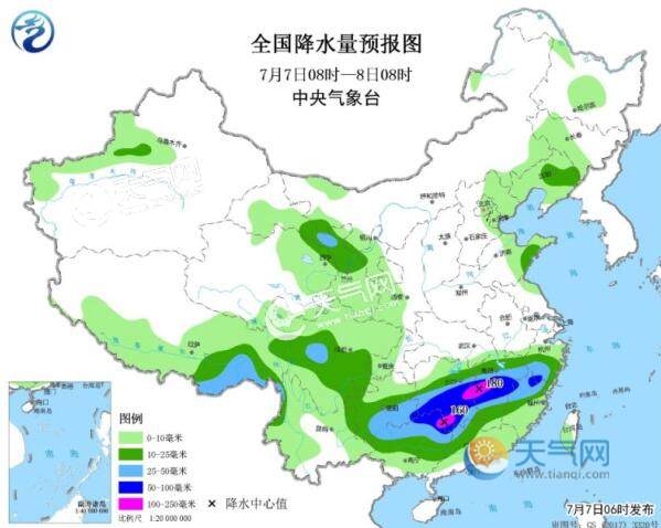 华北黄淮强对流气温下降13℃ 江西福建等南方地区有强降雨