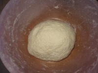 荠菜白菜鸡蛋馅饼的做法步骤1