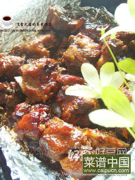 锡纸烤排骨