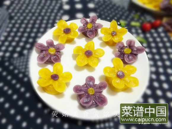 梅花蒸饺