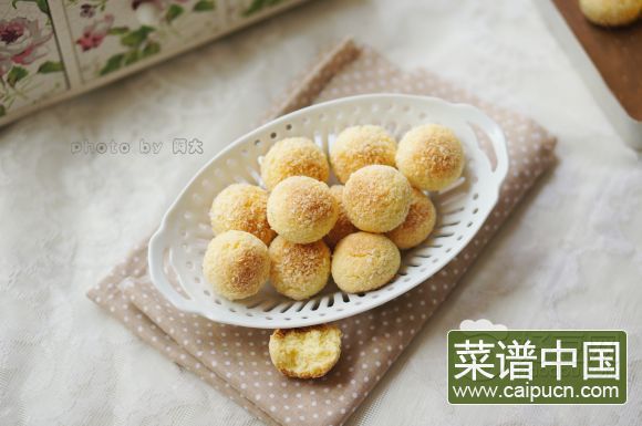 黄金椰丝球