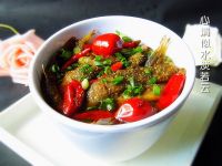 巴蜀水煮泥鳅的做法步骤10