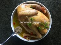 天麻核桃枸杞鸡汤的做法步骤11