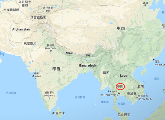 泰国位于哪里