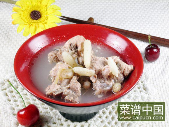 扁豆麦冬煲排骨