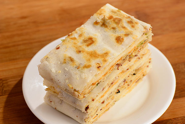 摊煎饼的做法 煎饼怎么做