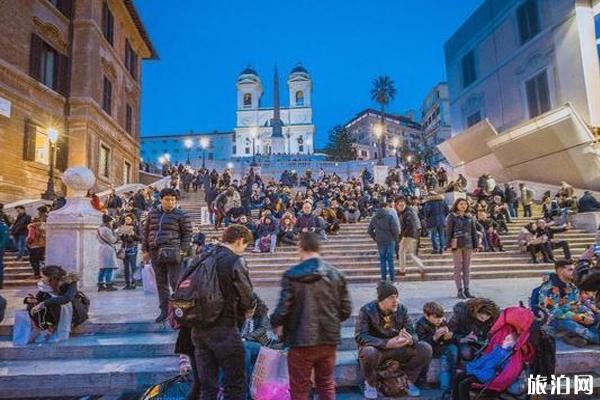 西班牙台阶在哪里 西班牙台阶不可以坐吗