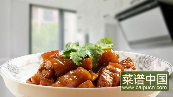 海参红烧肉
