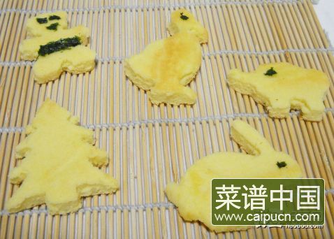 可爱的海绵蛋糕