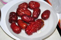 和田枣干果豆浆的做法步骤1