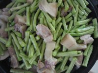 肉片煸豇豆的做法步骤7