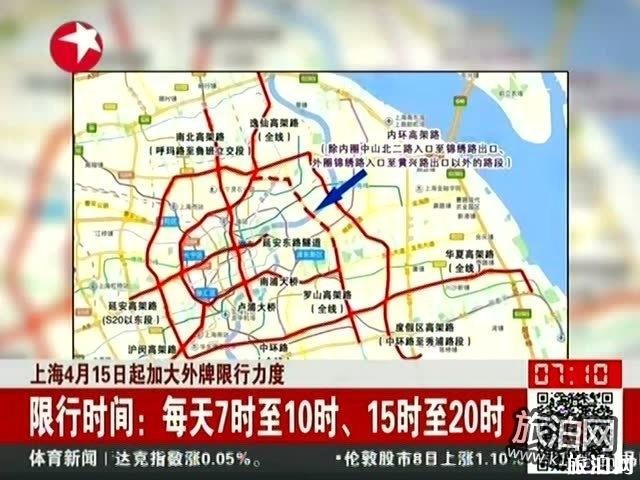 2020上海限行时间和范围 2020上海外牌限行规定