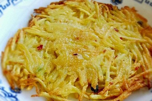 家常土豆丝饼的做法 土豆丝饼怎么做简单好吃