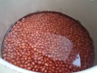 小米面豆沙包的做法步骤1